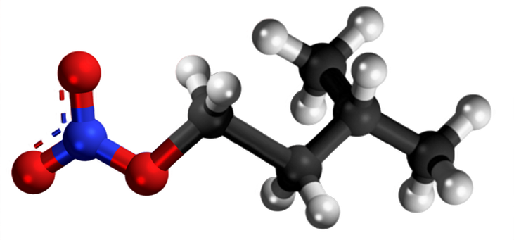 Dosiero:Isoamyl nitrate3D.png