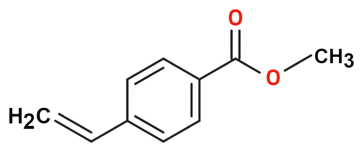 Dosiero:Methyl 4-vinylbenzoate 2D.png