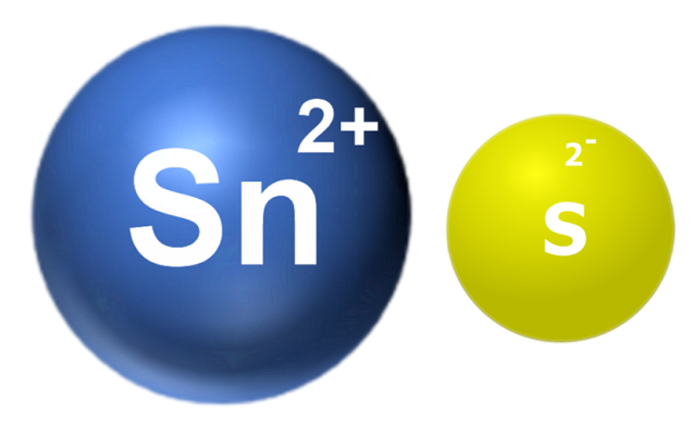 Dosiero:Tin (II) sulfide 3D.png