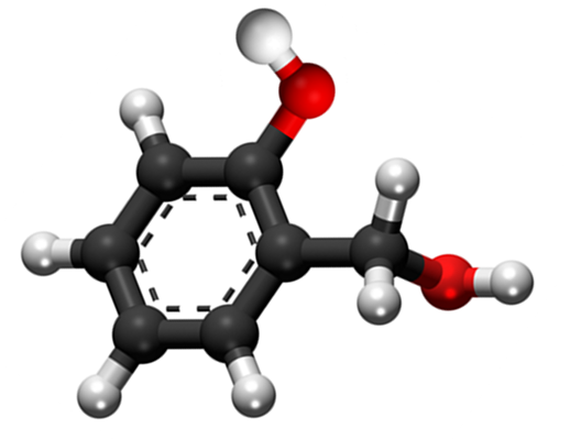 Dosiero:2-hydroxy-benzyl alcohol3D.png