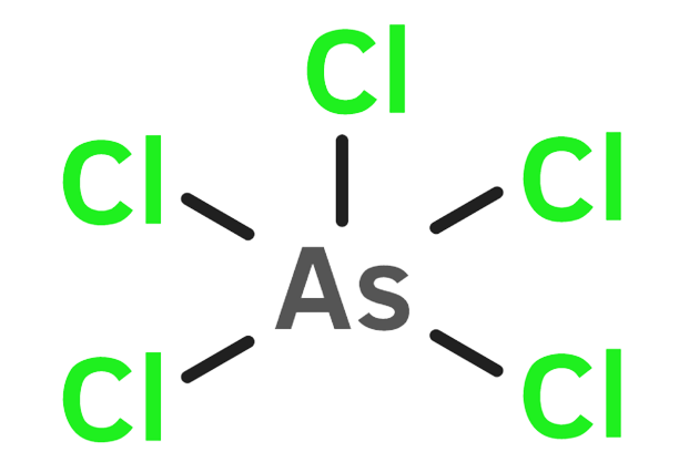 Dosiero:Arsenic (V) chloride 2D.png