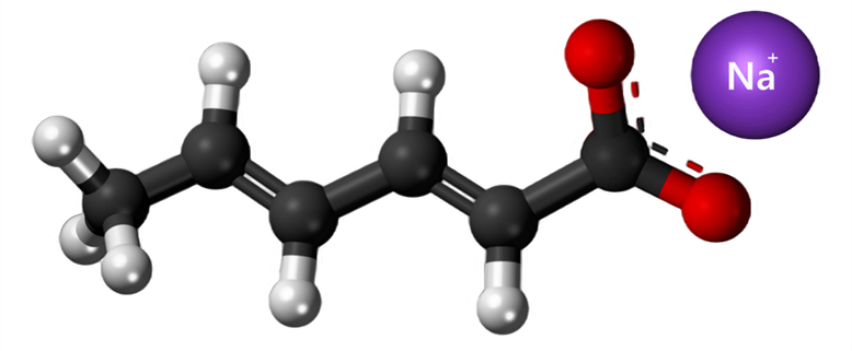 Dosiero:Sodium sorbate 3D.png