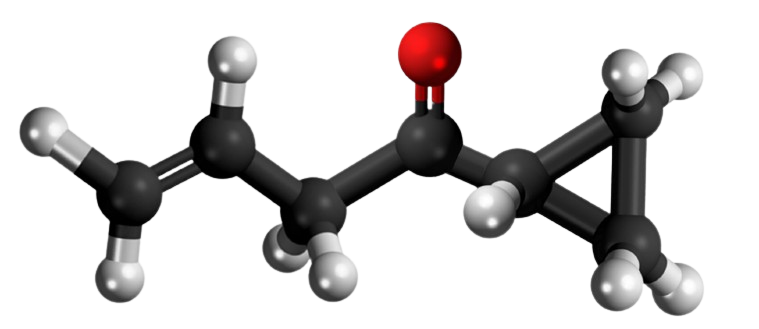 Dosiero:Cyclopropyl allyl ketone 3D.png