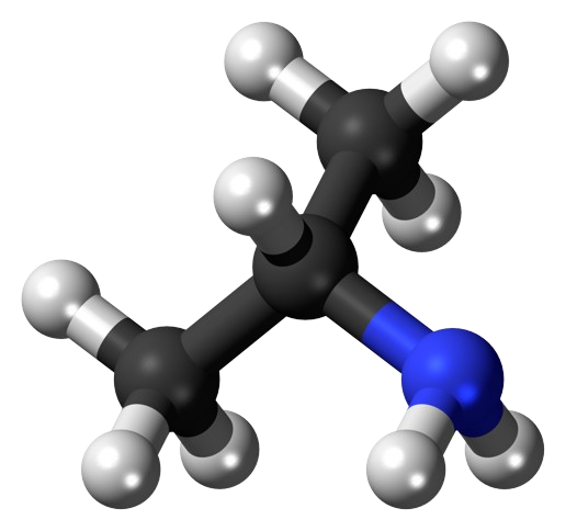 Dosiero:Isopropylamine 3D.png