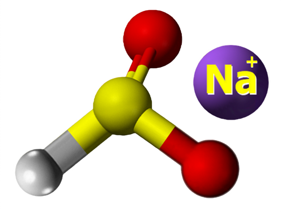 Dosiero:Sodium sulfinate 3D.png