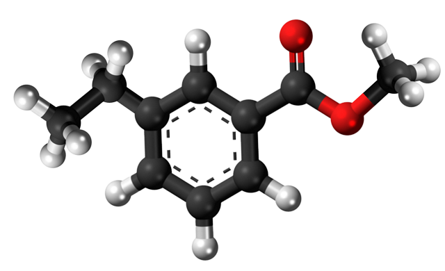 Dosiero:Methyl 3-ethylbenzoate 3D.png