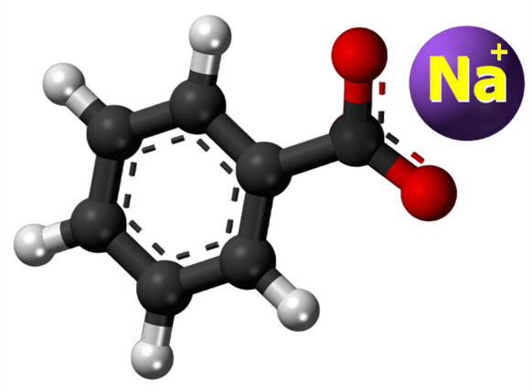 Dosiero:Sodium benzoate 3D.png