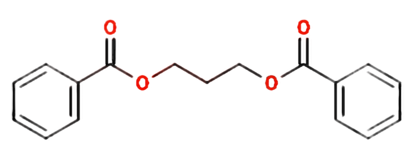 Dosiero:Trimethylene dibenzoate 2D.png