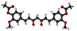 kurkumina acetato CAS Numero 19697-86-0