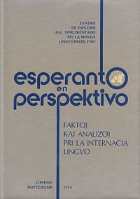 Esperanto en Perspektivo : faktoj kaj analizoj pri la internacia lingvo