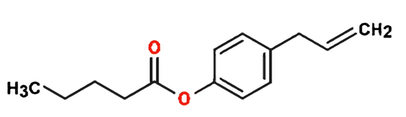 Dosiero:Chavicol valerate 2D.png