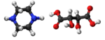 piperazina tartrato