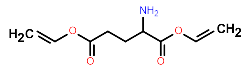 Dosiero:Vinyl glutamate2D.png