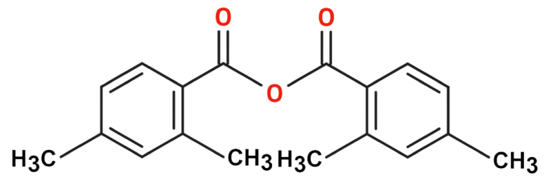 Dosiero:2,4-Dimethylbenzoic anhydride 2D.png