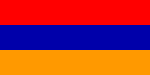 Nuntempa flago de Armenio.