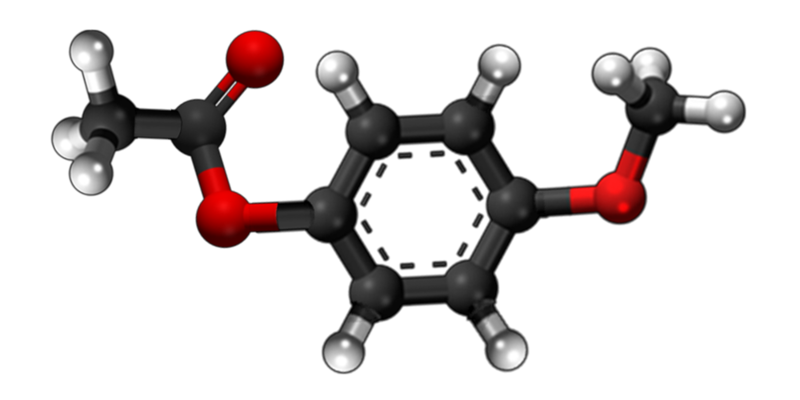 Dosiero:P-methoxyphenyl acetate 3D.png