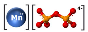 Mangana (IV) pirofosfato