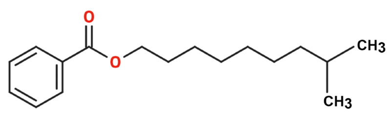 Dosiero:Isodecyl benzoate 2D.png