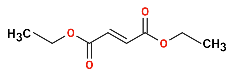 Dosiero:Diethyl fumarate 2D.png