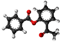 2-acetilfenila benzoato