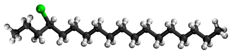 Dosiero:4-Chloro-octadecane 3D.png