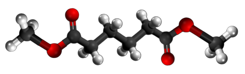 Dosiero:Methyl adipate3D.png