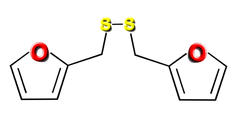 Dosiero:Difurfuryl disulfide2D.png