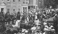 La eniro de Zamenhof al la kongreso 1907.