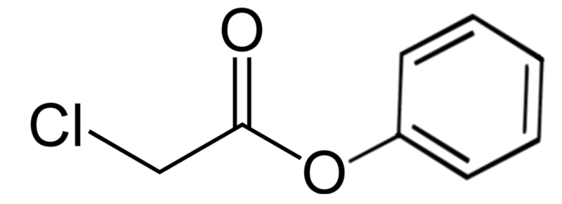 Dosiero:Phenyl chloroacetate 2D.png