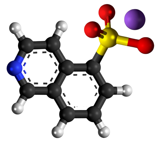 Dosiero:Sodium isoquinoline sulfonate 3D.png