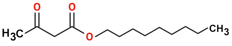 Dosiero:Nonyl acetoacetate 2D.png