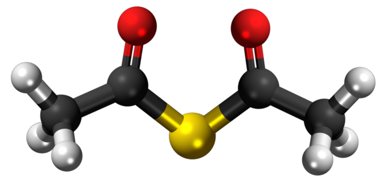 Dosiero:Thioacetic anhydride3D.png