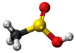 metanosulfinata acido