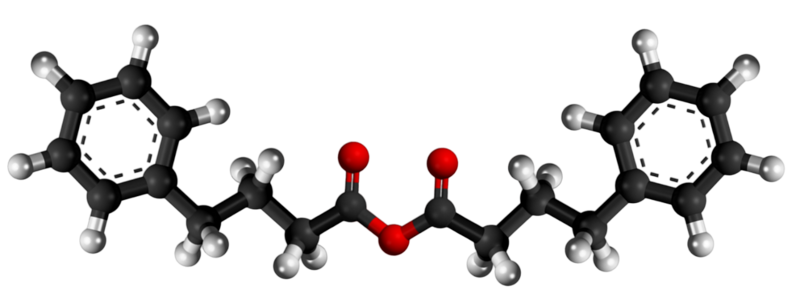 Dosiero:4-Phenylbutyric anhydride3D.png