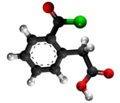 [2-(klorokarbonila)fenila]acetata acido