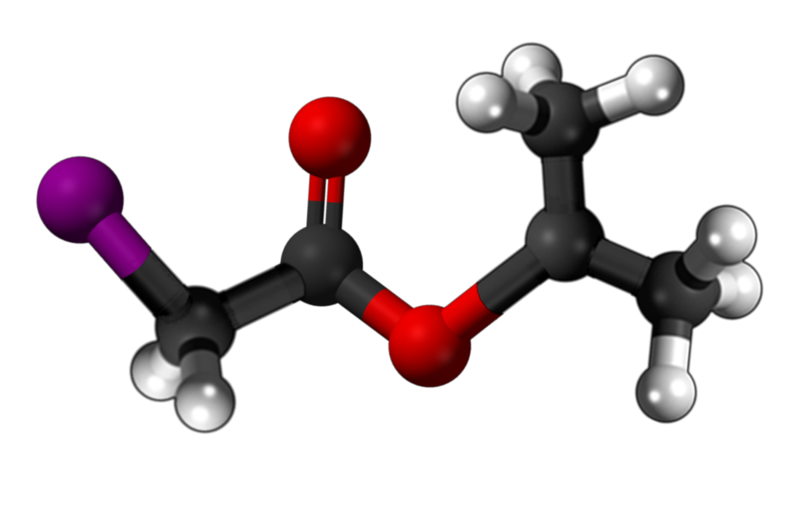 Dosiero:Isopropyl iodoacetate 3D.png