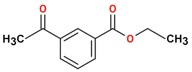 Dosiero:Ethyl 3-acetylbenzoate 2D.png