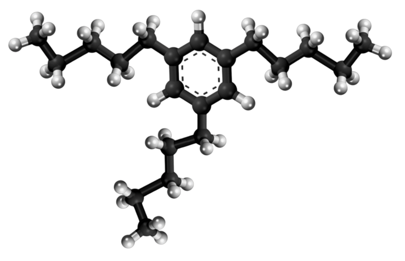 Dosiero:1,3,5-Tripentylbenzene 3D.png