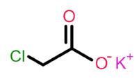 Potassium chloroacetate 2D.png