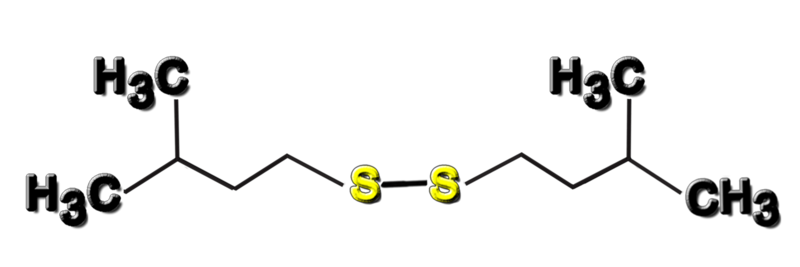Dosiero:Diisoamyl disulfide2D.png