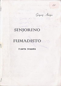 Sinjorino fumadisto