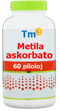 Metila askorbato estas komerce akirebla