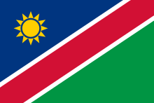 Flago de Namibio