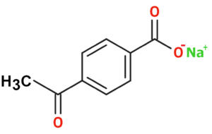 Natria 4-acetilbenzoato