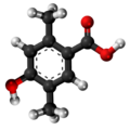 4-Hidrokso-2,5-dumetilbenzoata acido