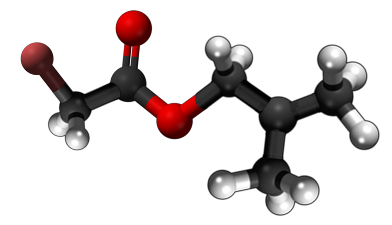 Dosiero:Isobutyl bromoacetate 3D.png