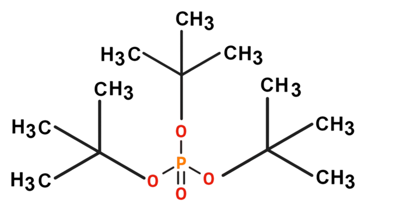 Dosiero:Tri-t-butyl phosphate 2D.png