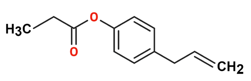 Dosiero:Chavicol propionate 2D.png