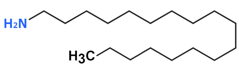 Dosiero:Octadecylamine 2D.png