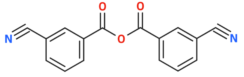 Dosiero:3-Cyanobenzoic anhydride 2D.png